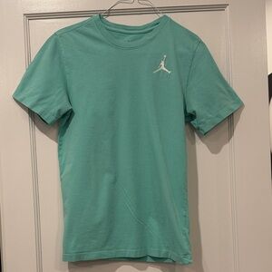 Jordan Men's Aqua Short Sleeve Tee